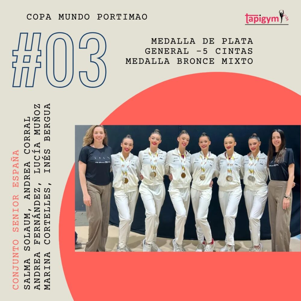 Enhorabuena equipazo. 3 medallas en Portimao. " Ningún camino es largo si estamos con vosotras.
Sois muy grandes campeonas.