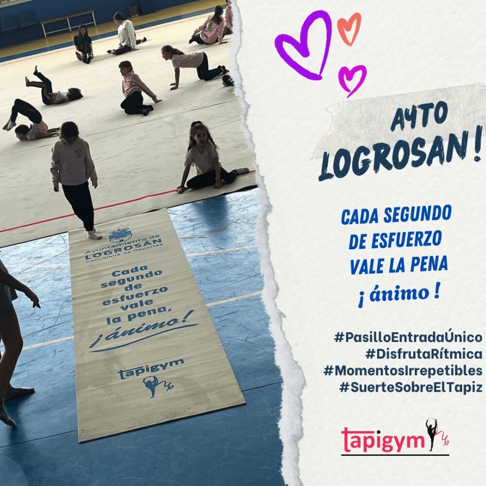 Momentos únicos para las campeonas de Escuela Gimnasia Rítmica Logrosan. Ojala nuestro pasillo de entrada, os de mucha suerte, porque ya sólo llegar a estar sobre él, tiene un mérito increíble.
" Cada segundo de esfuerzo, vale la pena ¡ ánimo! "
Gracias por vuestro esfuerzo.